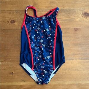 Speedo Kids Starry Navy Swimsuit